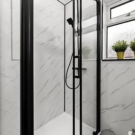 بيت للعطل Stylish Designer 4 Bed - Parking - Sleeps 13